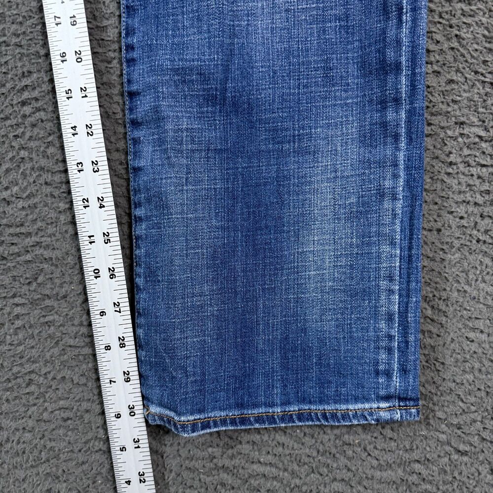 Lucky Brand Jeans Mens 31x32 Blue 363 Vintage Straight Fit Dark Wash Denim Pants - Picture 7 of 15
